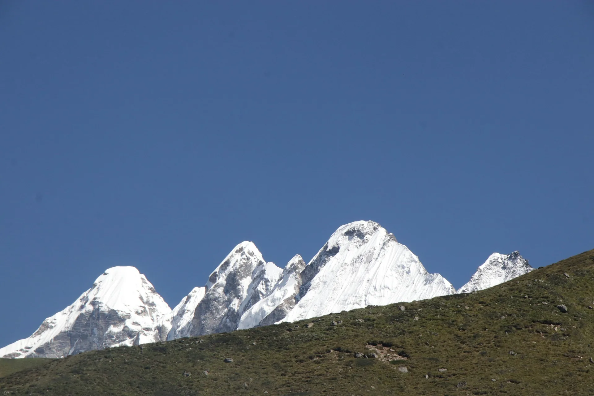 Snow peaks of the Langtang Himal